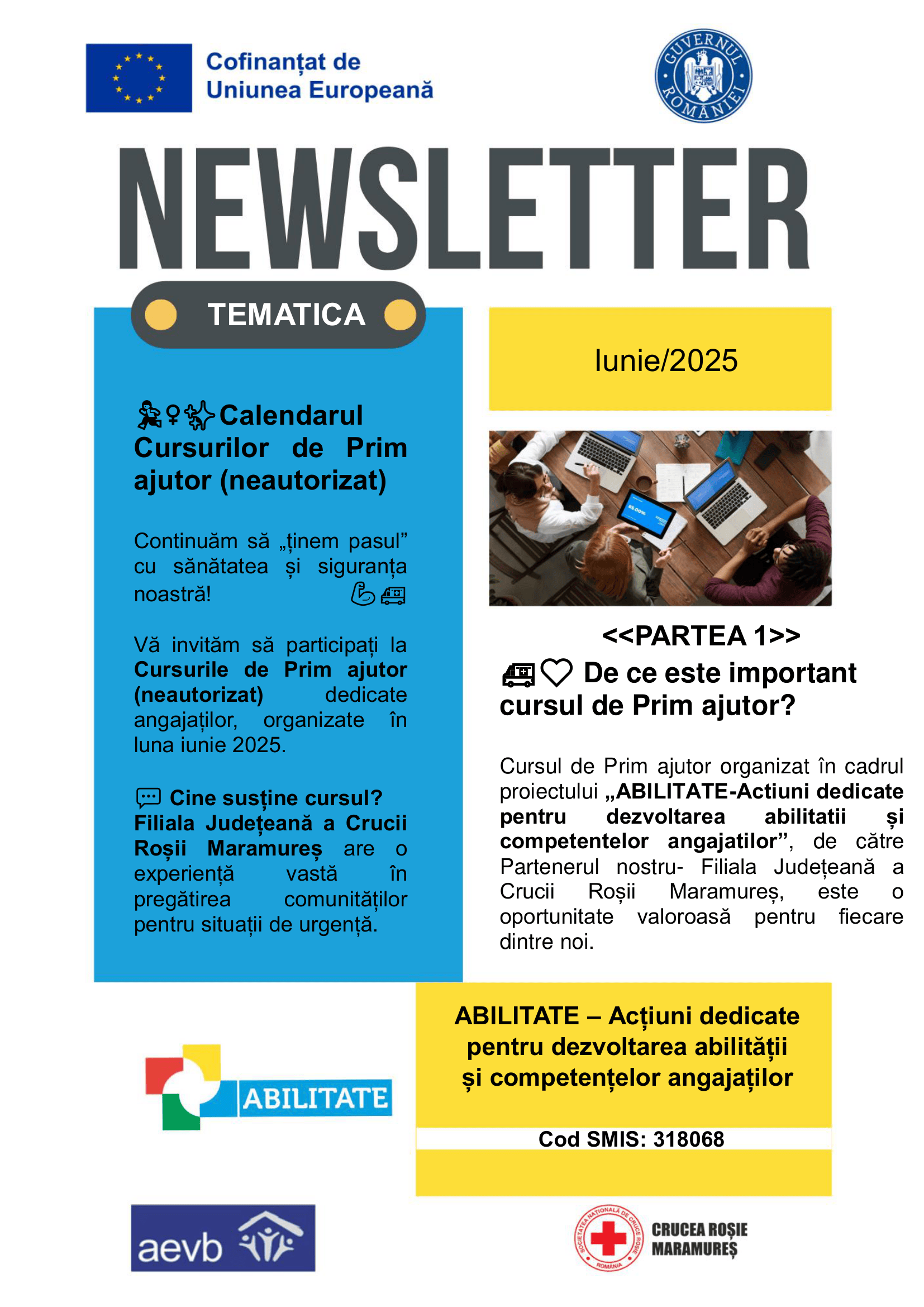 Newsletter Iunie 2025 - Page 1